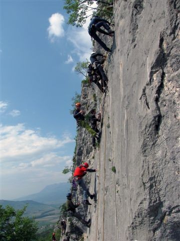 Usposabljanje inštruktorjev alpinizma - Vipava, 2011